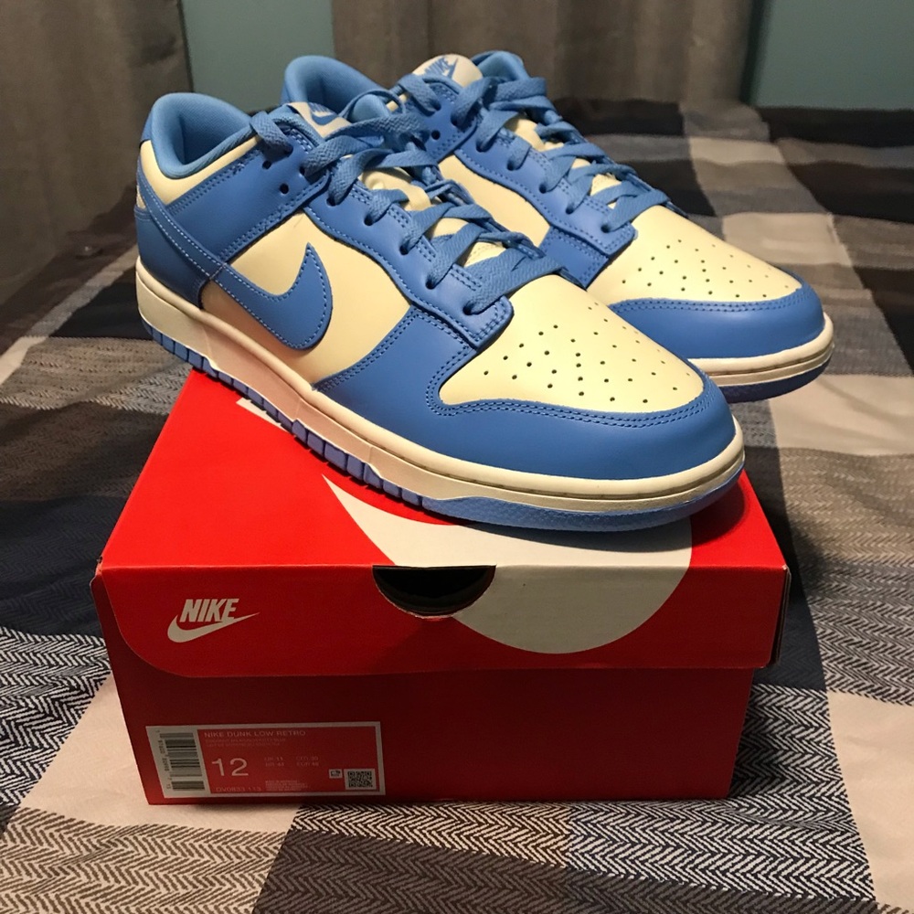 Nike Dunk Low Retro University Blue - US Men’s 12